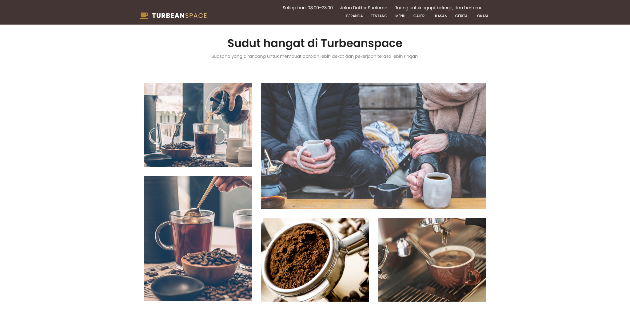 Screenshot 4 Coffe Shop Turbeanspace
