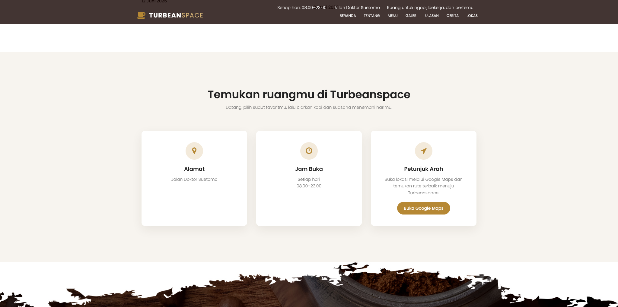 Screenshot 5 Coffe Shop Turbeanspace