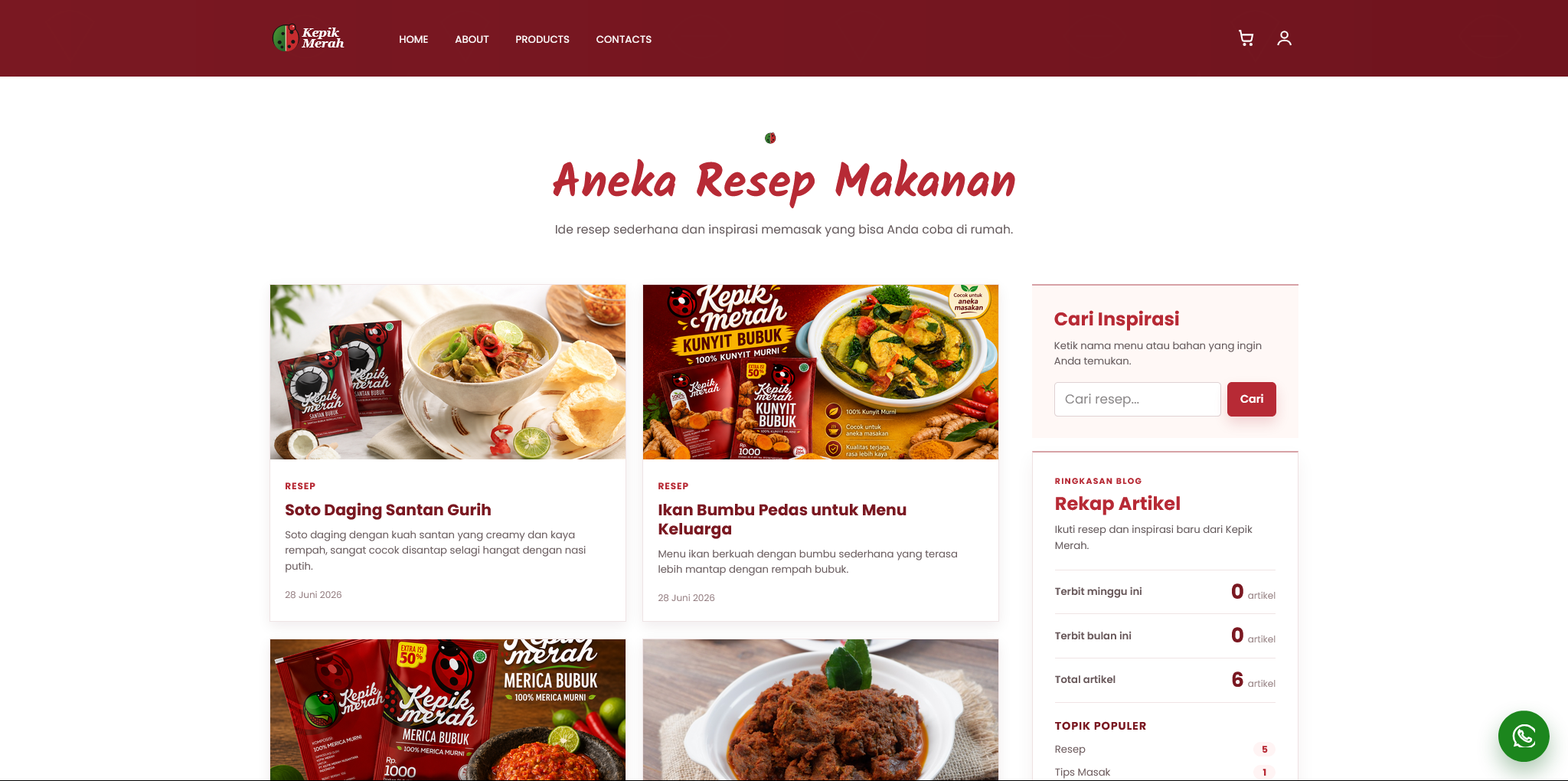 Screenshot 5 PT Megah Inti pangan
