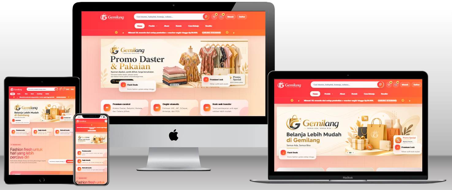 Preview Gemilang store